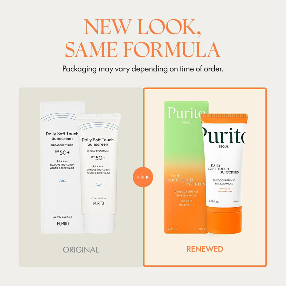 کرم ضدآفتاب دیلی سافت تاچ پیوریتو Purito Daily Soft Touch Sunscreen 60ml